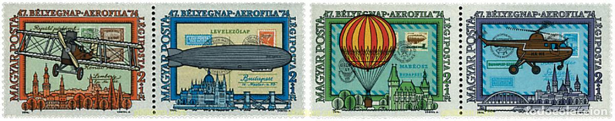 Sellos: 294261 MNH HUNGRIA 1974 PERSONAJES DE LEYENDA