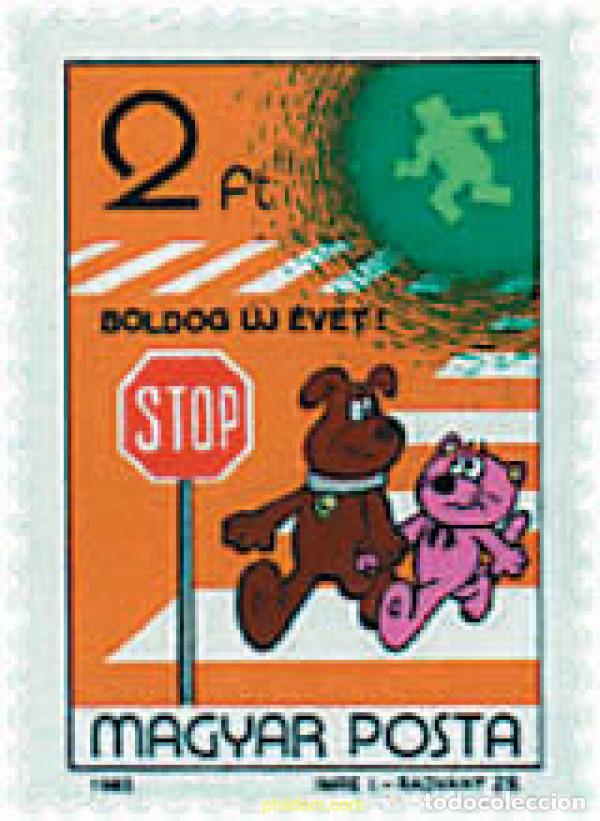 Sellos: 64185 MNH HUNGRIA 1982 A&Ntilde;O NUEVO