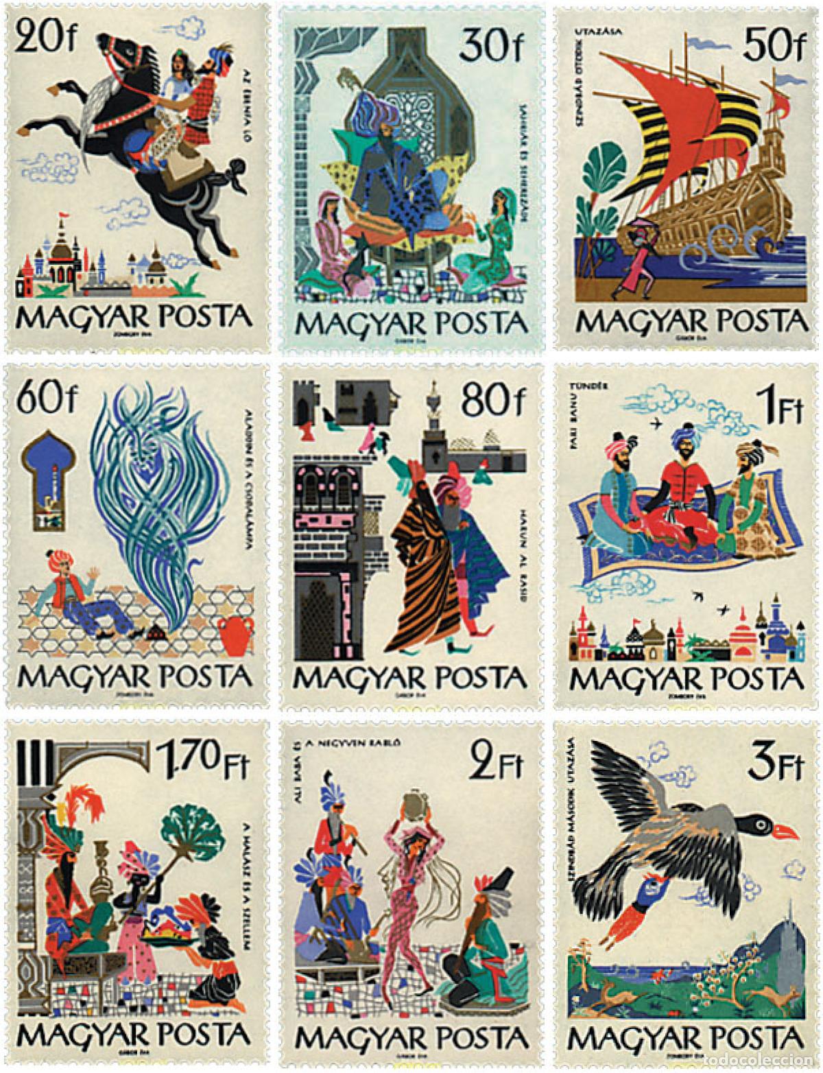 Sellos: 64013 MNH HUNGRIA 1965 FABULAS ORIENTALES