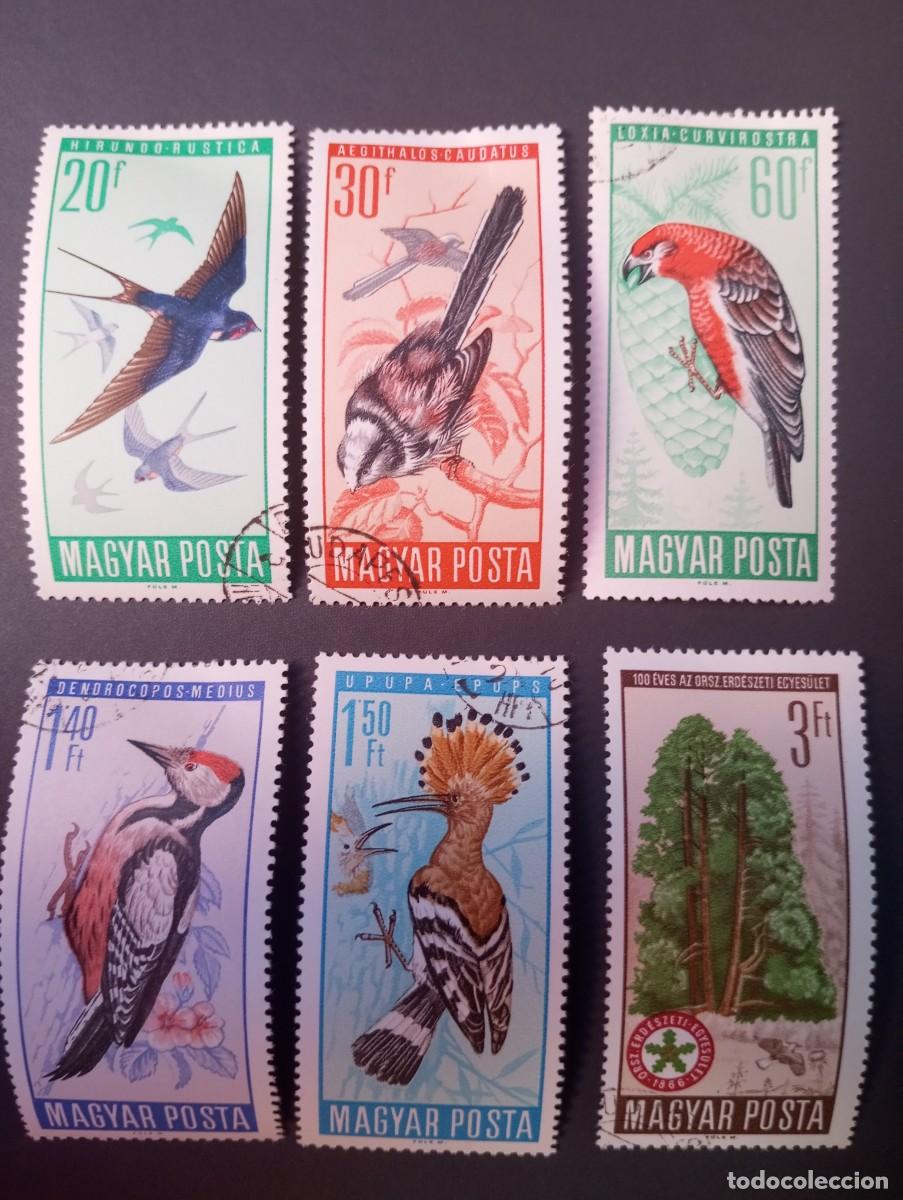 Sellos: HUNGR&Iacute;A, 1966, P&Aacute;JAROS, YT 1809/4