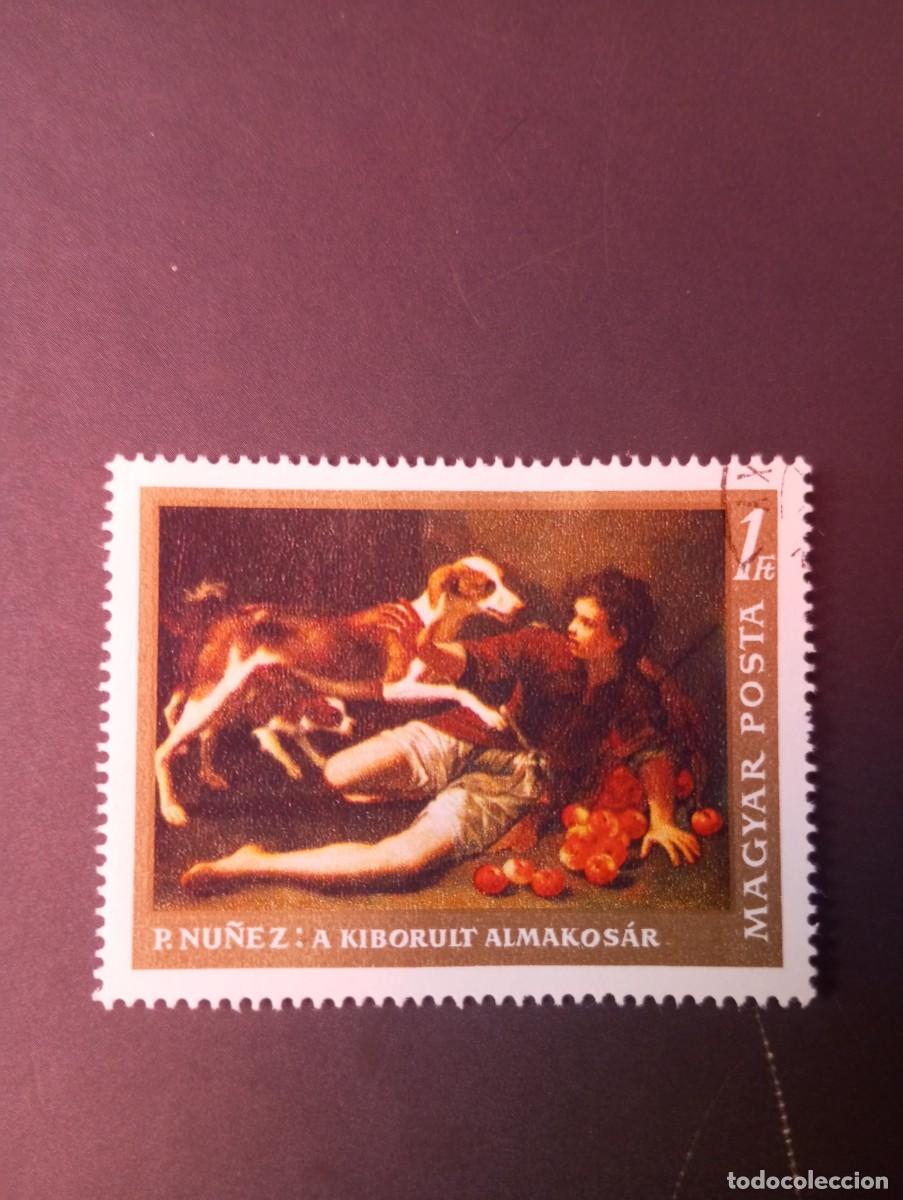 Sellos: HUNGR&Iacute;A, 1968, JUGANDO, CUADRO DE P NU&Ntilde;EZ, YT 1969