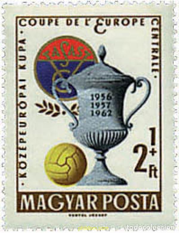 Stamps: 63978 MNH HUNGRIA 1962 COPA DE EUROPA CENTRAL DE FUTBOL