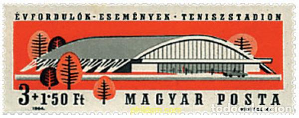 Selos: 64001 MNH HUNGRIA 1964 EXPOSICION HISTORICA DEL TENIS.