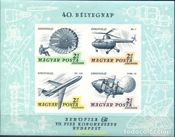 Francobolli: 15561 MNH HUNGRIA 1967 ASTROFILATELIA