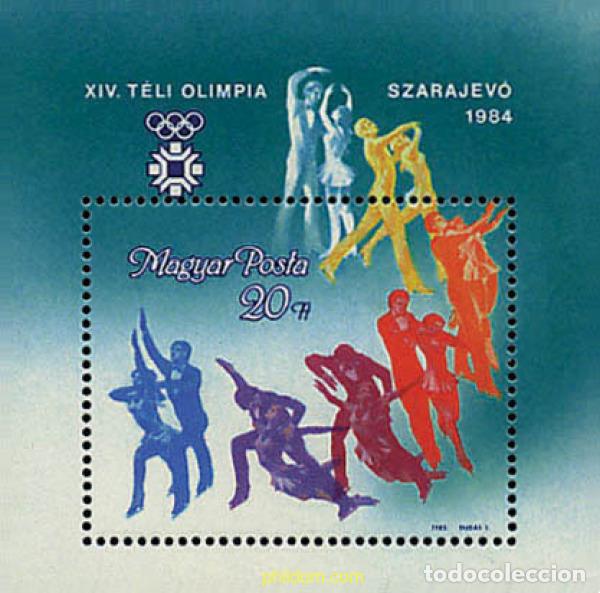 Sellos: 70958 MNH HUNGRIA 1983 14 JUEGOS OLIMPICOS INVIERNO SARAJEVO 1984
