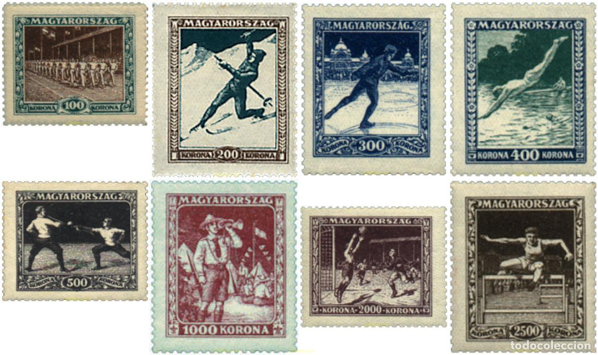 Sellos: 38776 HINGED HUNGRIA 1925 PRO SOCIEDADES DEPORTIVAS