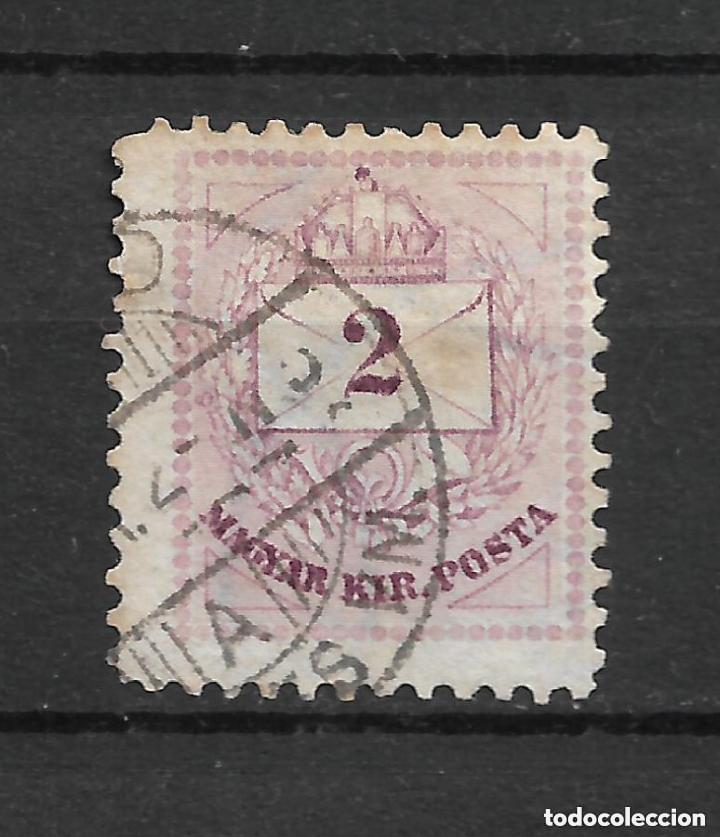 Sellos: hungria 1881 scott 13b usado 11 1/2 - 10&euro; - 1/34