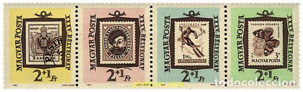 Sellos: 5454 MNH HUNGRIA 1962 DIA DEL SELLO