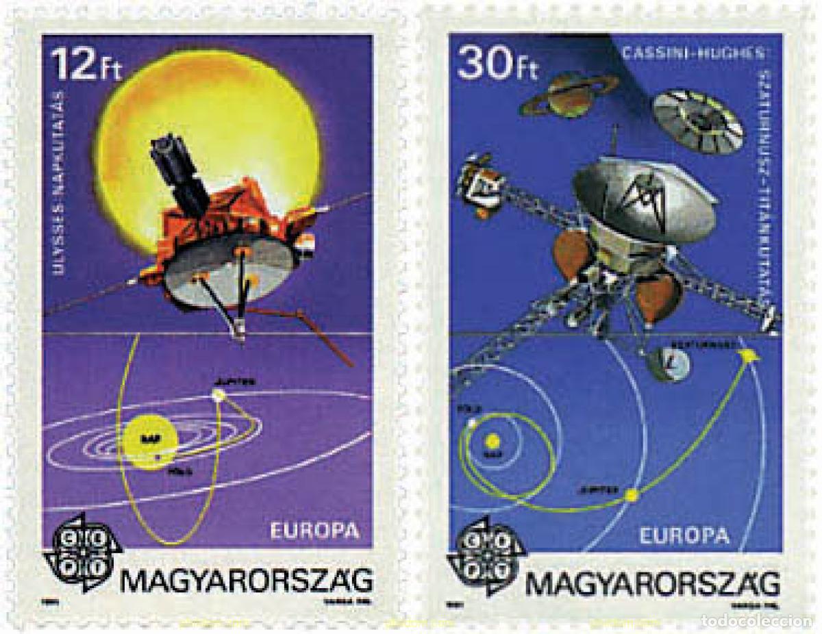 Sellos: 64332 MNH HUNGRIA 1991 EUROPA CEPT. TELECOMUNICACIONES