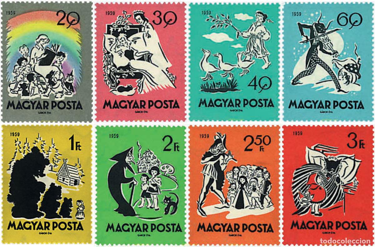 Sellos: 76060 MNH HUNGRIA 1959 HISTORIAS POPULARES