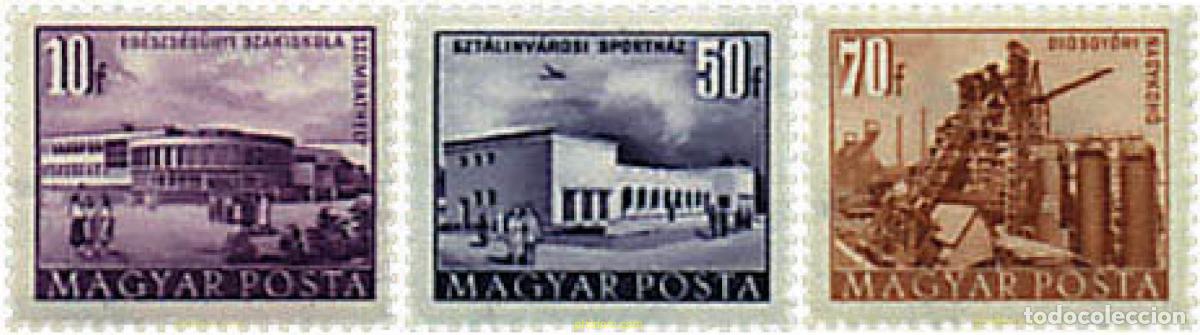 Sellos: 61367 MNH HUNGRIA 1953 RECONSTRUCCION DE HUNGRIA