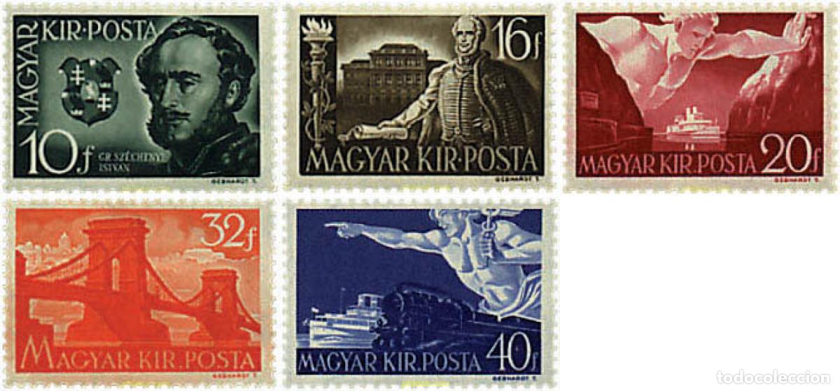 Briefmarken: 324289 HINGED HUNGRIA 1941 150 ANIVERSARIO DEL NACIMIENTO DEL CONDE SZECHENYI