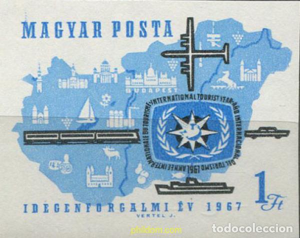 Briefmarken: 19633 MNH HUNGRIA 1967 A&Ntilde;O INTERNACIONAL DEL TURISMO