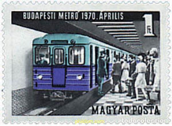 Briefmarken: 55182 MNH HUNGRIA 1970 EL METRO DE BUDAPEST