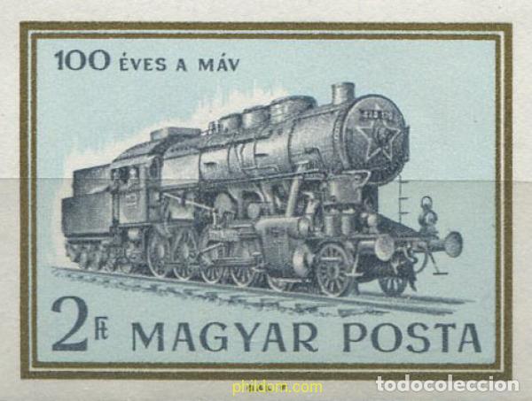 Briefmarken: 16896 MNH HUNGRIA 1968 CENTENARIO DE LA SOCIEDAD DE ESTADO DEL FERROCARRIL HUNGARO