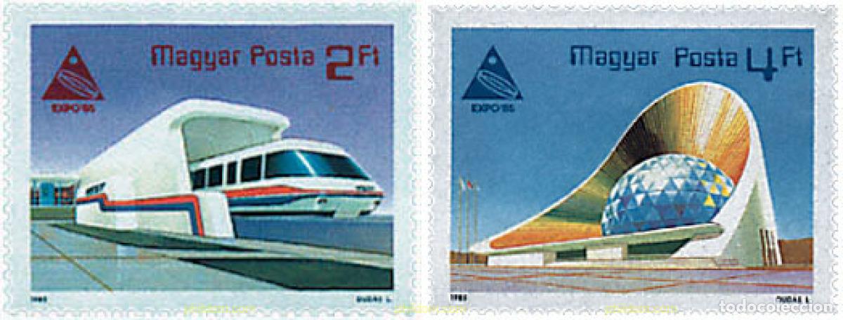 Sellos: 60482 MNH HUNGRIA 1985 EXPO 85. EXPOSICION UNIVERSAL DE TSUKUBA