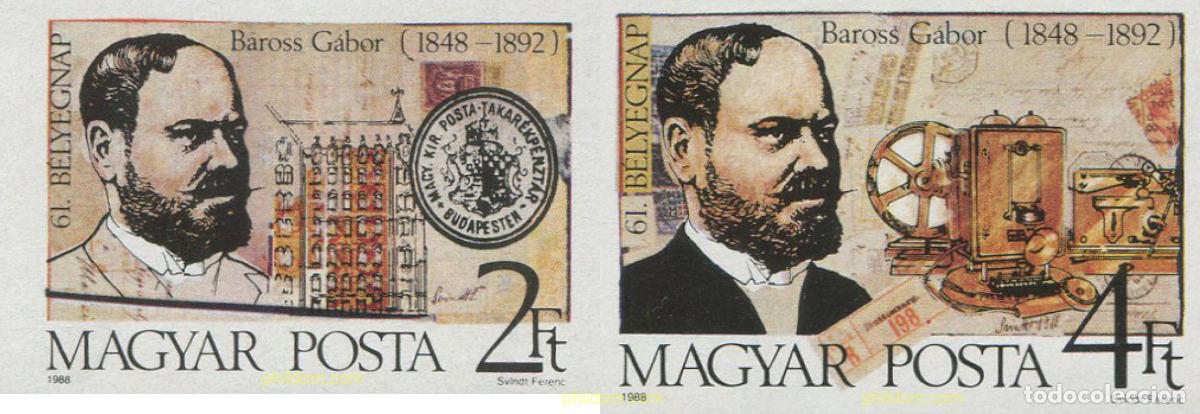 Sellos: 16922 MNH HUNGRIA 1988 DIA DEL SELLO