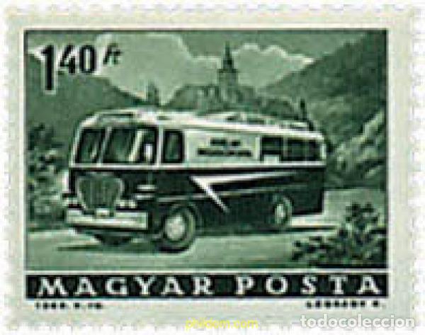 Sellos: 64062 MNH HUNGRIA 1963 TRANSPORTES