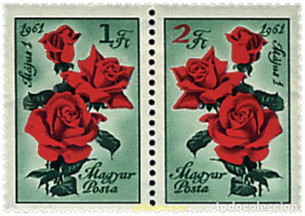 Sellos: 4922 MNH HUNGRIA 1961 PRIMERO DE MAYO