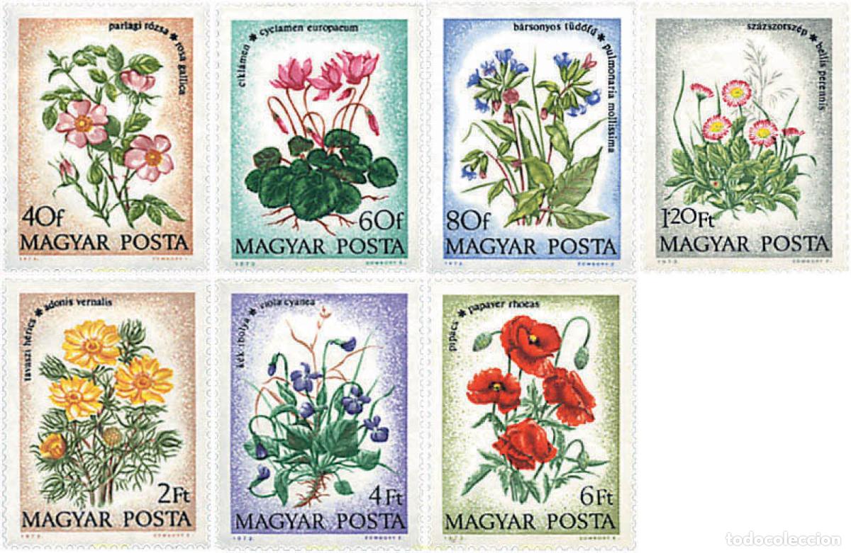 Sellos: 89712 MNH HUNGRIA 1973 FLORES