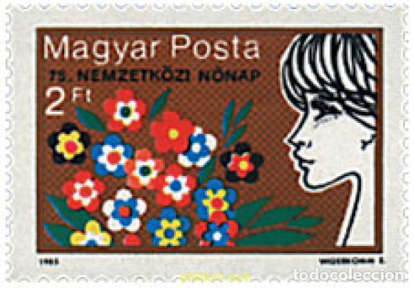 Sellos: 89642 MNH HUNGRIA 1985 DIA INTERNACIONAL DE LA MUJER