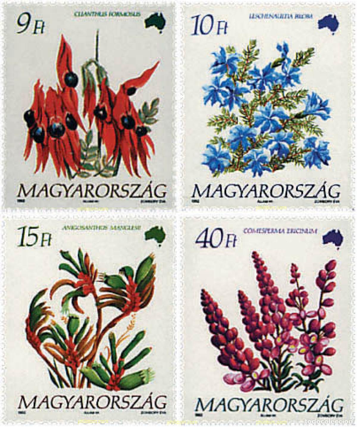 Sellos: 95988 MNH HUNGRIA 1992 FLORES AUSTRALIANAS
