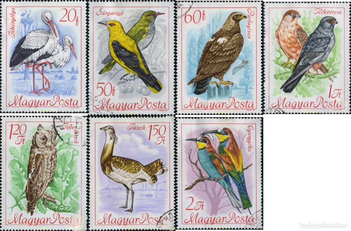Sellos: 339450 USED HUNGRIA 1968 CONGRESO INTERNACIONAL PARA LA PROTECCION DE PAJAROS