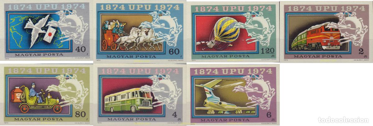 Sellos: 20661 MNH HUNGRIA 1974 CENTENARIO DE LA UNION POSTAL UNIVERSAL