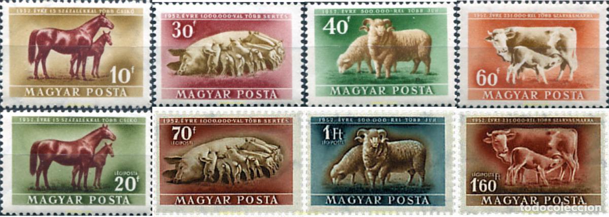 Timbres: 63908 MNH HUNGRIA 1951 FAUNA