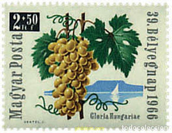 Sellos: 645776 MNH HUNGRIA 1966 DIA DEL SELLO