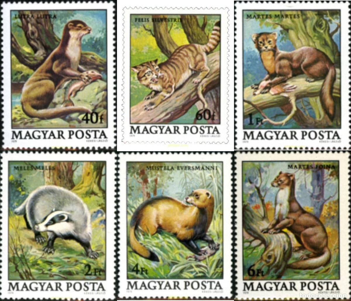 Sellos: 49947 MNH HUNGRIA 1979 FAUNA