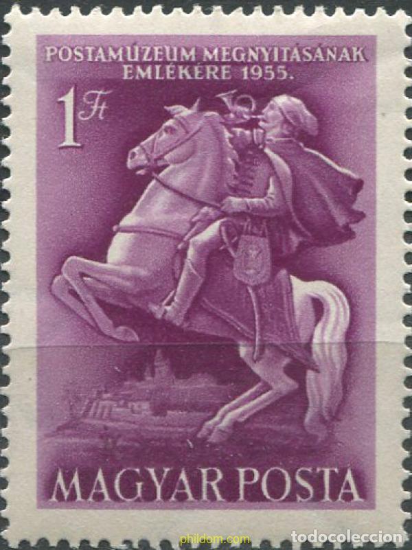 Sellos: 63923 MNH HUNGRIA 1955 25 ANIVERSARIO DEL MUSEO POSTAL