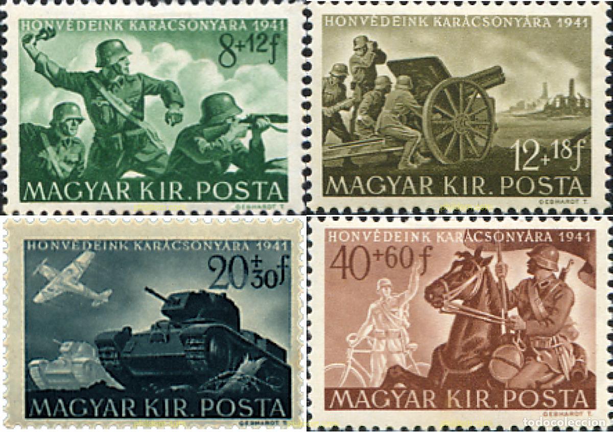 Sellos: 63888 MNH HUNGRIA 1941 PRO ARMADA
