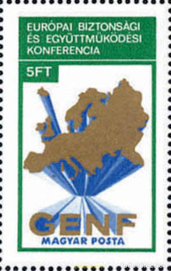 Sellos: 114721 MNH HUNGRIA 1974 CONFERENCIA SOBRE LA SEGURIDAD Y COOPERACION EN EUROPA