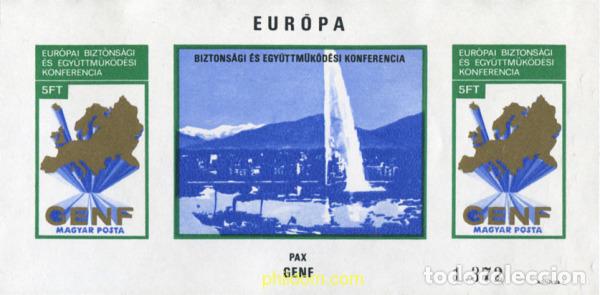 Sellos: 114722 MNH HUNGRIA 1974 CONFERENCIA SOBRE LA SEGURIDAD Y COOPERACION EN EUROPA