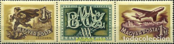 Sellos: 325318 MNH HUNGRIA 1957 DIA DEL SELLO