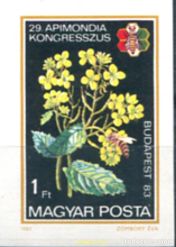Sellos: 15654 MNH HUNGRIA 1983 29 CONGRESO INTERNACIONAL DE APICULTURA EN BUDAPEST