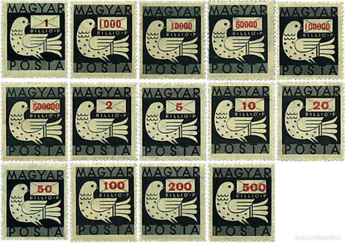 Sellos: 621459 HINGED HUNGRIA 1946 PALOMA