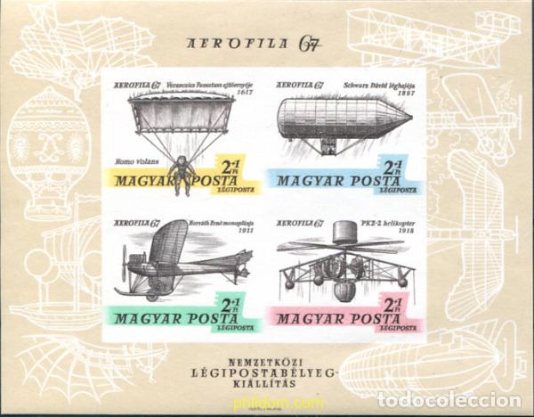Sellos: 15558 MNH HUNGRIA 1967 PRECURSORES DEL PARACAIDISMO