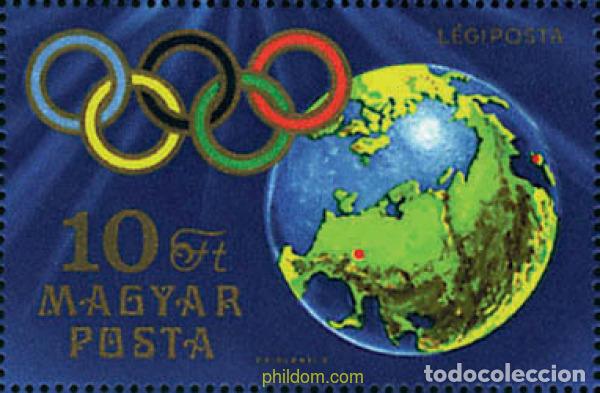 Sellos: 110859 MNH HUNGRIA 1972 20 JUEGOS OLIMPICOS VERANO MUNICH 1972