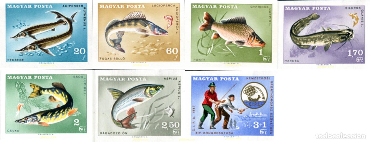 Sellos: 15559 MNH HUNGRIA 1967 14 CONGRESO DE LA CONFEDERACION INTERNACIONAL DE LA PESCA DEPORTIVA