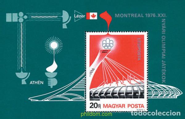 Sellos: 64118 MNH HUNGRIA 1976 21 JUEGOS OLIMPICOS VERANO MONTREAL 1976