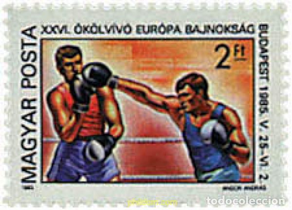 Sellos: 64210 MNH HUNGRIA 1985 26 CAMPEONATOS DE EUROPA DE BOXEO.