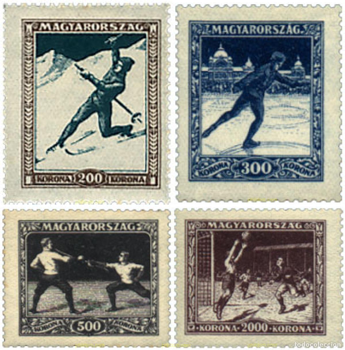 Briefmarken: 595031 HINGED HUNGRIA 1925 PRO SOCIEDADES DEPORTIVAS