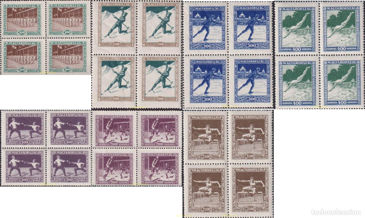 Briefmarken: 622424 MNH HUNGRIA 1925 PRO SOCIEDADES DEPORTIVAS