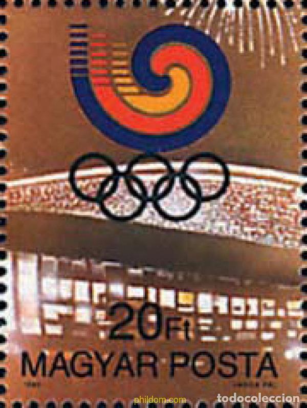 Sellos: 116514 MNH HUNGRIA 1988 24 JUEGOS OLIMPICOS VERANO SEUL 1988