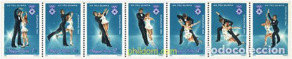 Sellos: 5119 MNH HUNGRIA 1983 14 JUEGOS OLIMPICOS INVIERNO SARAJEVO 1984