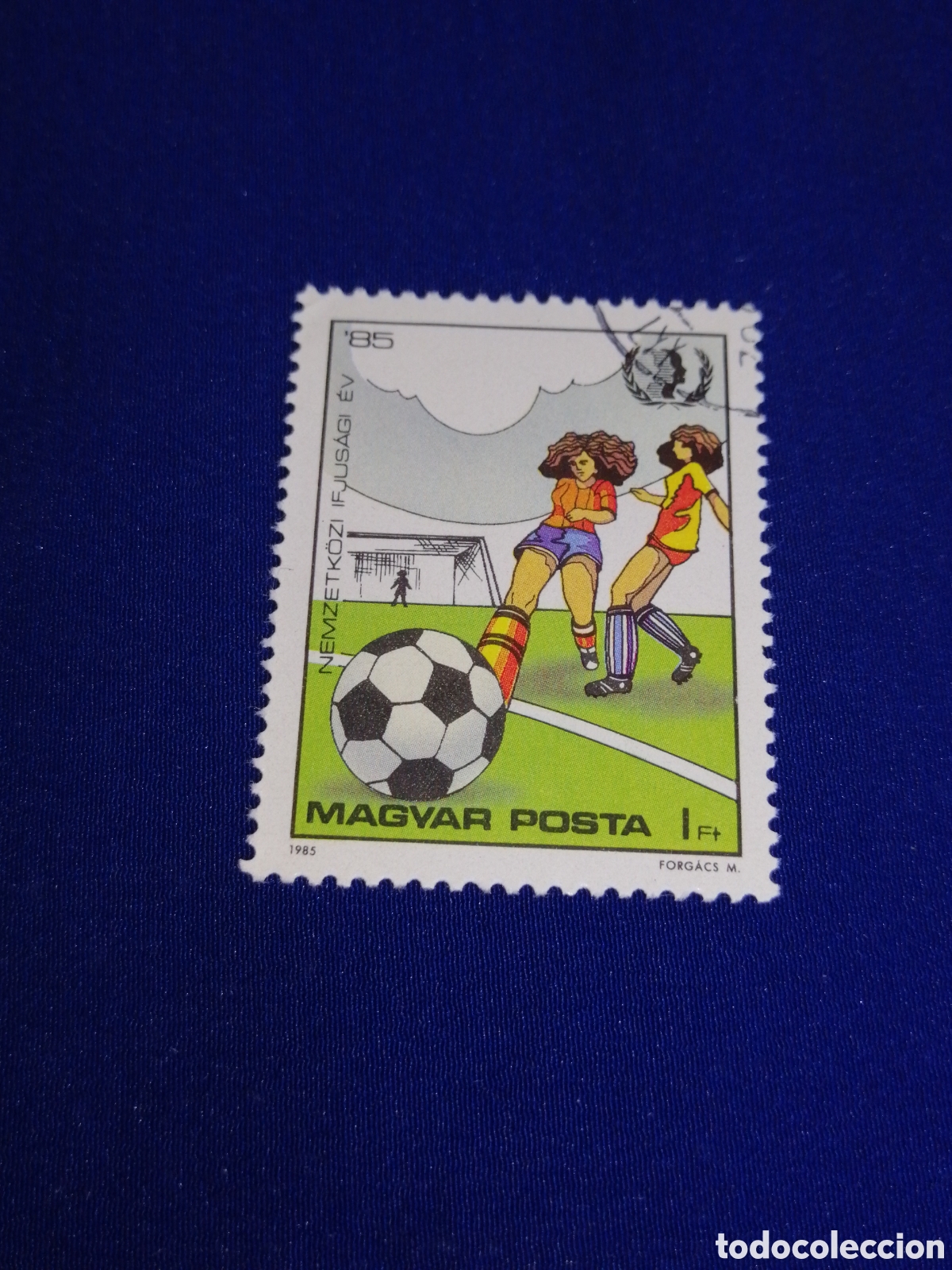 Sellos: MAGYAR POSTA - HUNGR&Iacute;A - F&Uacute;TBOL FEMENINO - DEPORTES - SELLOS USADOS