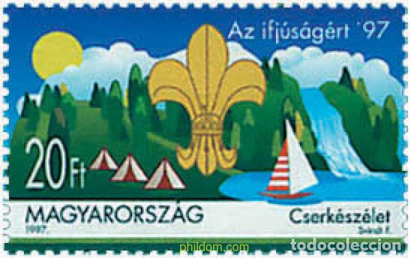 Sellos: 38199 MNH HUNGRIA 1997 ESCULTISMO