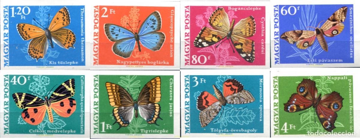 Sellos: 15123 MNH HUNGRIA 1969 MARIPOSAS